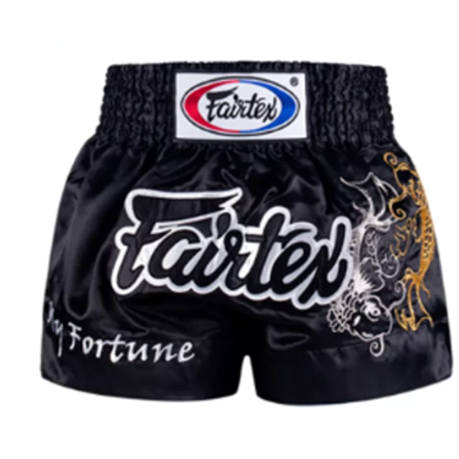Fairtex My Fortune 黑金泰拳褲